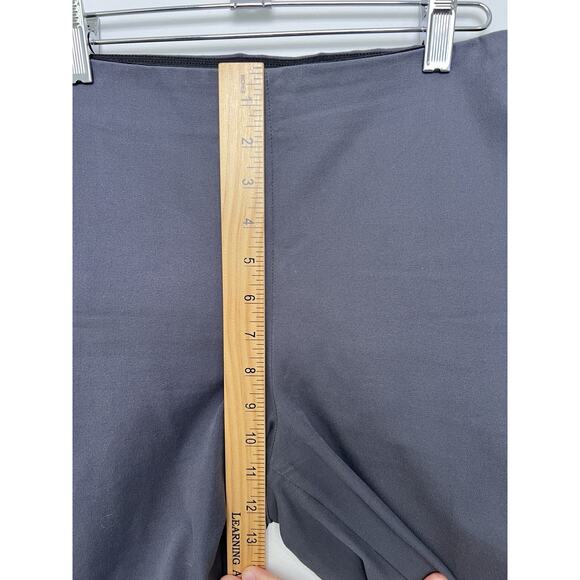 Everlane Size 6 The Side-Zip Stretch Gray Cotton Pant Cropped Length Women’s - Picture 5 of 8